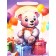 Gift vertical "Bear", 23 × 27 × 11.5 cm