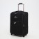 Small suitcase 20 ”, lightning department, code castle, 3 wheels, 2 outer pockets, black color
