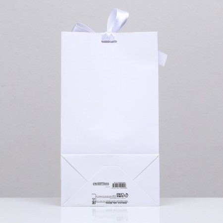 Gift package with the belt "White", 13 × 23 × 7 cm-1