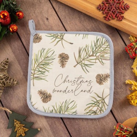 Group "Christmas Tree" 19x19cm, Sarzha, 100% Cotton, Vatin 250g/m2
