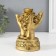 NECKE Polystone for bronze "Coins and ingots in the palms" 7.7x10.7x14 cm