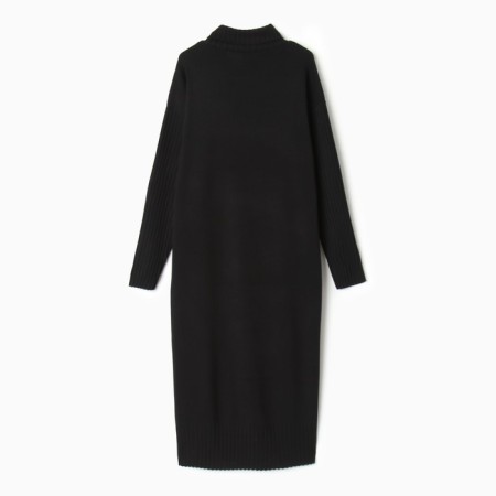 Women's dress, black color, one size (44-50)-8
