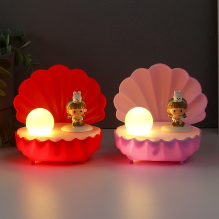 Souvenir plastic light "Baby in the shell" mix 11.5x10x11.5 cm-3