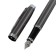 Feature handle Parker Im Core F321 Dark Espresso CT, stainless steel case, blue ink, in a gift bag