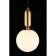 Suspended lamp aniela e27 40wt