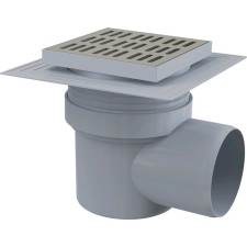 Alcaplast APV12, 150 × 150/110 mm, side drain, wet waterproof wet