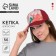 Women's cap Love, red color, rr 56