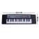 Synthesizer "Children's", 37 keys, with a microphone, black color