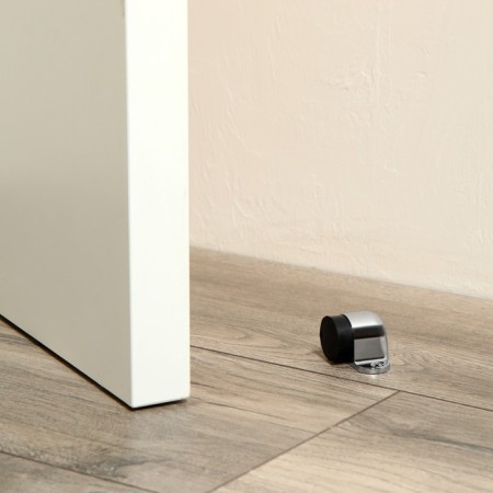 Door stop U104CP, D = 25 mm, h = 30 mm, chromium color-1