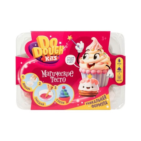 Игрушка в наборе тесто сухое «DO DOUGH kits. Пирожное»-4