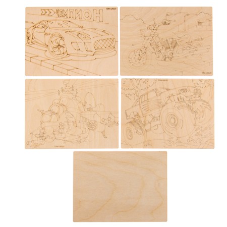Wood burning set: EVD 20/220 "Disabilities 10k", transport-7