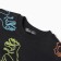 Sweatshirt for a boy, black/dino color, height 104 cm