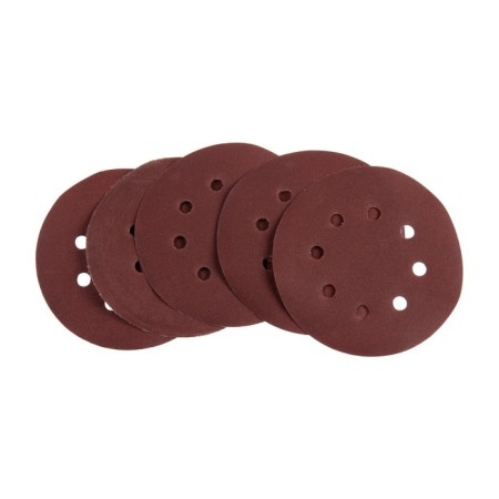 Circle of abrasive grinding under the "Velcro" tundra, perforated, 150 mm, p240, 5 pcs.-4