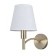 Bra Gerhort G11096/1wab WT, 1x40W, E14, 24x15x24 cm, bronze color