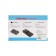 Charger station WLX-838, 10 USB, 60 W, 12 A, switch, black