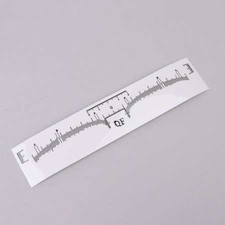Stencils - stickers for eyebrow decoration, set - 10 pcs-2