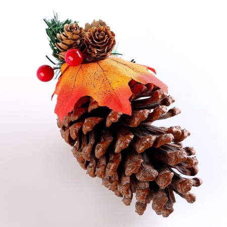 Decorative bump "Winter Forest" 9 × 9 × 17.5 cm-2