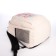 Young backpack from textiles on lightning, 3 pockets, beige color