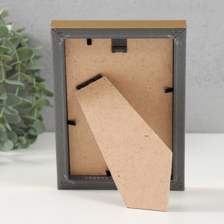 Photo frame plastic Gallery 10x15 cm, 641811 gold (plastic screen)-3
