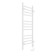 Room electrician Laris lavender Cheka, 300x900 mm, 12 crossbars, left, white