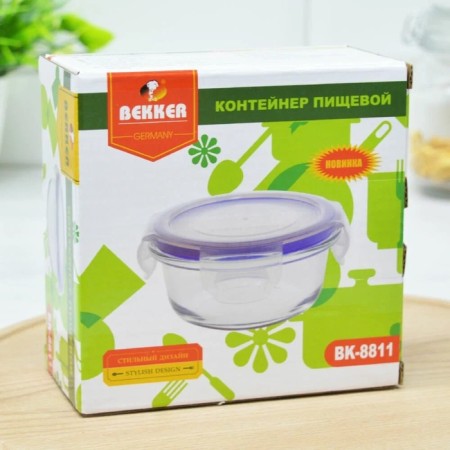 Bekker food container, 950 ml, size 17.5x17.5x7.5 cm-2