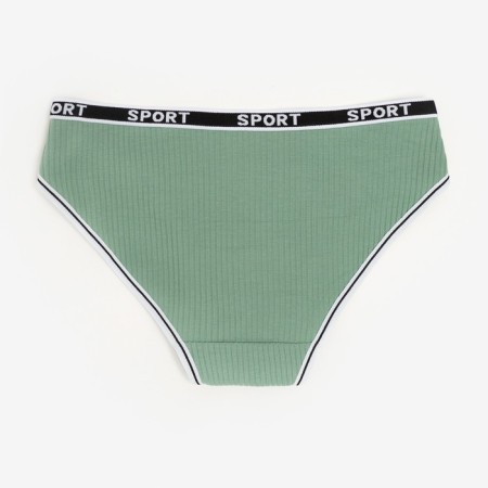 Women's underpants, green color, size 46-48-2