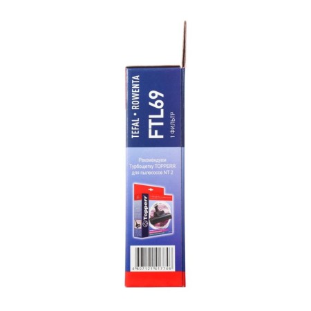 Topperr filter for vacuum cleaners Tefal TW69, TW72.. Rowenta RO69, RO72-2