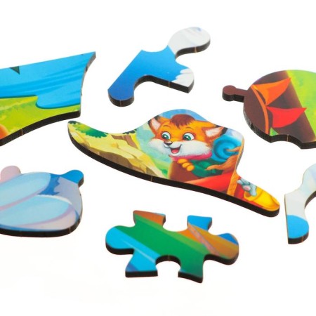 Figure puzzle "Flight in a balloon"-2