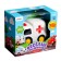Musical toy "Ambulance", sound, light, white color