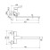 Zipponi Zen bathtub mixer, 1-bonded with a divertor, pour 350 mm, with manual watering can