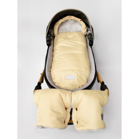 Winter Envel Snowy Travel, height 105 cm, sandy color-2