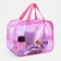 Lightning cosmetic bag, pink color