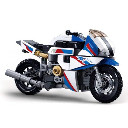 Designer motorcycle Sluban Models, 242 details, 6+-3