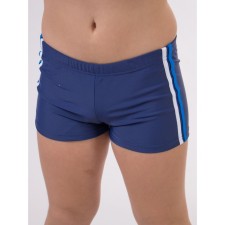 Bathing panties for boys, height 122-128 cm, blue, white, blue color