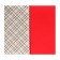 New Year's napkins paper Bouquet Original de Luxe “Cage + Red”, 2 layers, 33x33 cm, 20 pcs.