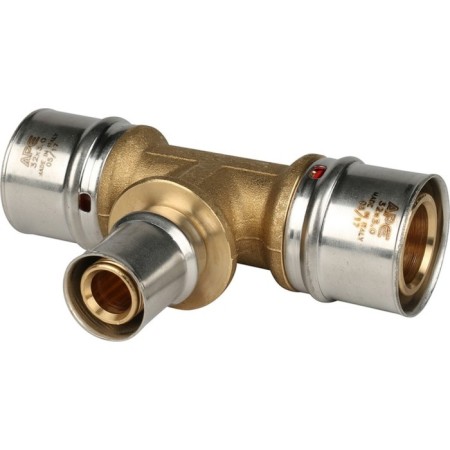 STOUT SFP-0005-322032, D = 32 x 20 x 32 mm, transition, brass