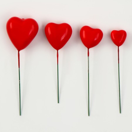 Set for decorating "hearts", red color-3