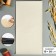Glue patch from leatherette, 10 × 20 cm, beige color