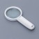 Lupa 3x, d = 8cm, with backlight, 2 aaa, white