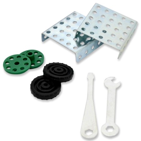 Metal designer "10k" for labor lessons No. 1, 130 parts-2
