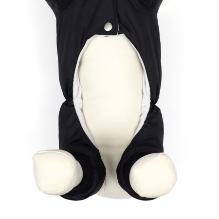 Combineson for animals, winter on fleece, M (DS 24-26 cm, OG 34-36 cm, Osh 28 cm), black-7