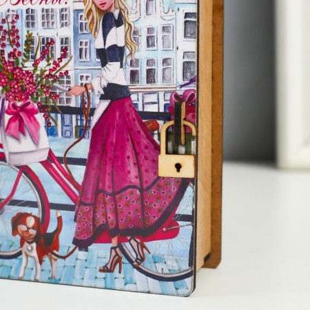 Caste-book "March 8. Bicycle" 14 cm-2