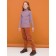 Pants for girls, height 134 cm, brown color