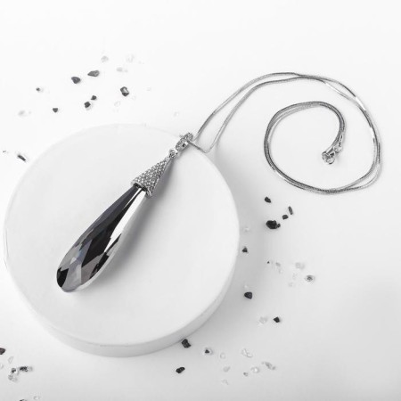 Piece "Date" drop, dark gray color, l = 70 cm-2