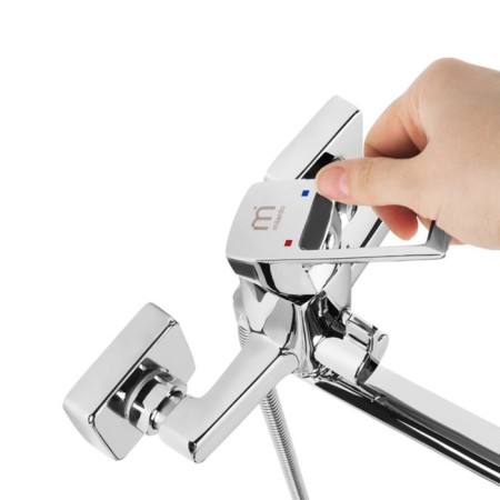 MILARDOCTIC ATLSBLCM10 bathtub mixer, pour 385 mm, chrome-6
