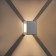 Duwi Nuovo Led, 7 W, 3000 K, IP54, architectural, wide ray, white