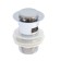 The bottom valve TIM BAR0801B, for the sink, with overflow, height 8 cm