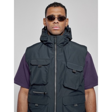Luy jacket transformer male winter, size 50, dark blue color-29