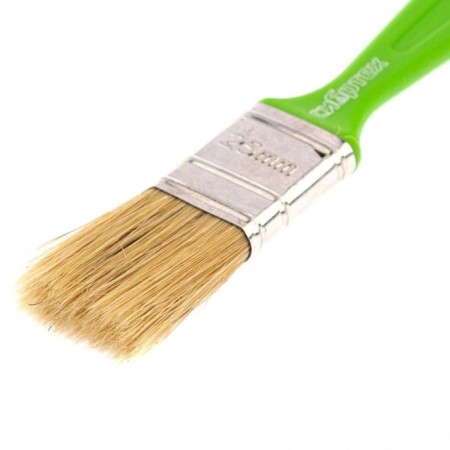 Flase brush "Sibrstek" 83300, "Euro", natural bristles, plastic pen, 25x8-1