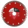 Disk diamond cutting scrap, Turbo, dry cut, 150 x 22 mm